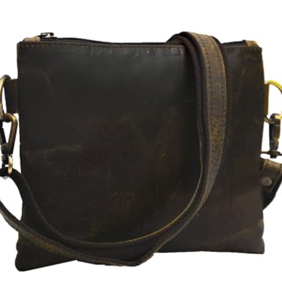 Sb705ab0b6e3f490c82e26cdfd99c3  Genuine Leather Crossbody Bag Compact Lightweight Adjustable Strap Chic Minimal